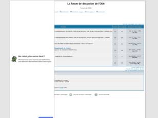 Forum de discussion de l'OSM