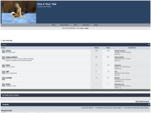 Free forum : One 4 Your Talk