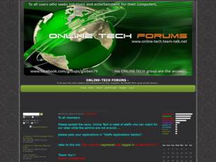 ONLINE-TECH FORUMS