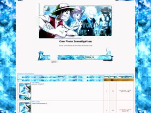 creer un forum : One Piece Investigation