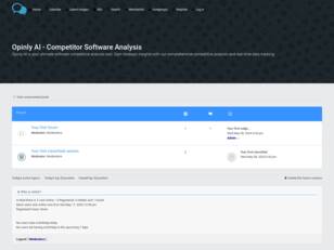 Opinly AI - Competitor Software Analysis