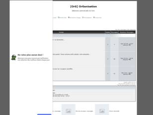 creer un forum : [OrG] OrGanisation