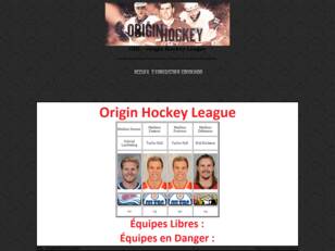 OHL - Origin Hockey League