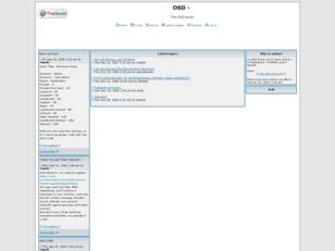 OSD The OSD forum