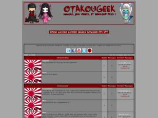 Forum officiel du site Otak'ou Geek - Mangas, Jeux vidéos,...