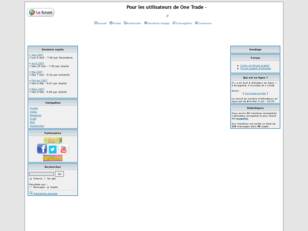 Pour les utilisateurs de 1 Trade
