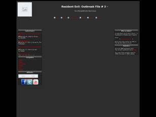 Resident Evil: Outbreak File # 3 Forum