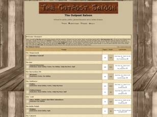 Free forum : The Outpost Saloon