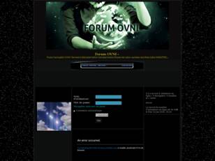 VOTRE FORUM OVNI