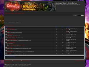Ownage Wow Private Server