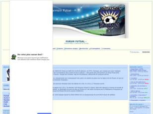 Forum AS Parmain Futsal et futsal en general