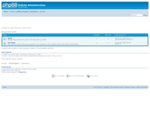 Forum gratis : Infinity Administration