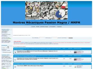 Montres Mécaniques Passion Magna