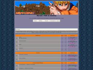 Free forum : Naruto: Path to Destiny