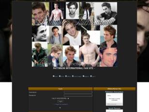 Free forum : Robert Pattinson International is a fan site dedicated to