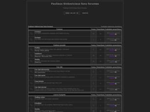 Pauliaus Sinkeviciaus fanu forumas