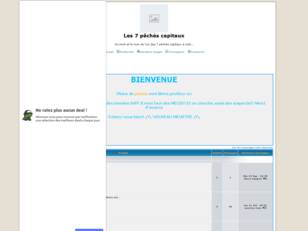 Forum gratuit : Les 7 pêches capitaux