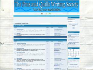 Pens and Quills Writing Society
