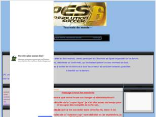 Tournois de PES 6 en ligne