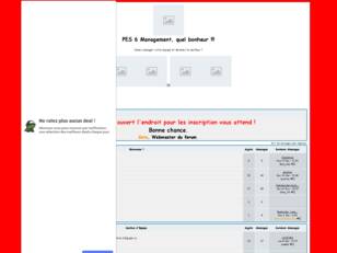 PES 6 Management, quel bonheur !!!