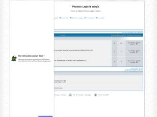 Forum de l'alliance Phoenix Legio