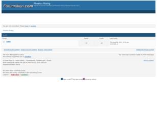Free forum : Phoenix Rising