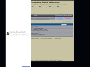 creer un forum : Photographie CCSE maisonneuve