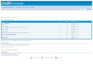 creer un forum : Pios de Malonne