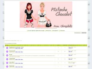 créer un forum : Pistache-Chocolat