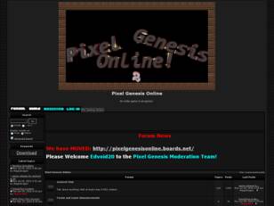 Pixel Genesis Online Forums