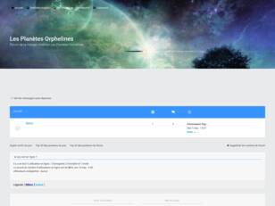 Les Planètes Orphelines