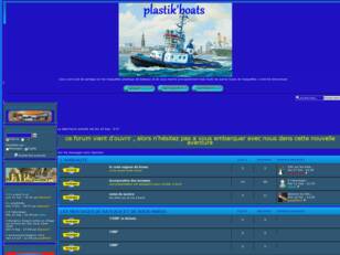 Forumactif.com : Plastik'boats