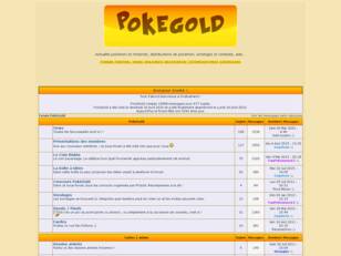 Forum PokéGold : news, distributions pokémon...