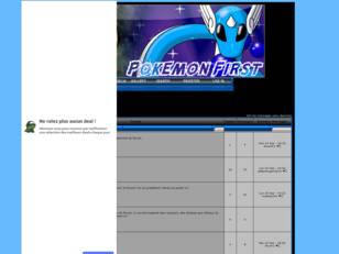 creer un forum : pokemon first