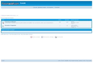 Forum en pleine migration sur www.polo9n3.fr