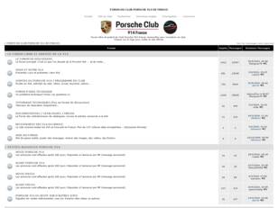 Forum du Club Porsche 914 de France