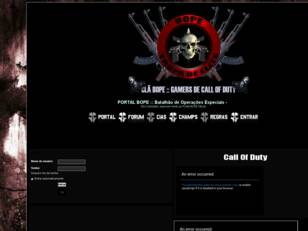 Portal BOPE o unico site oficial do Clã BOPE