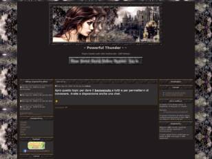 Forum gratis : Powerful Thunder