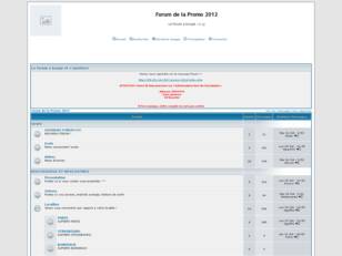 Forum gratuit : Forum de la Promo 2012.