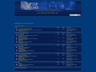 The PSO Palace Forum Index