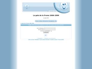 creer un forum : Le gala de la Promo 2006-2009