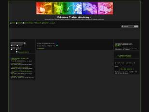 Free forum : Pokemon Trainer Academy