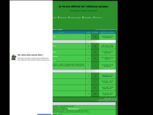 le forum officiel de l'alliance quebec-air