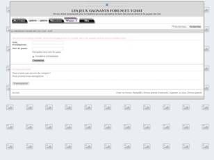 LES JEUX GAGNANTS DU FORUM ET DU TCHAT