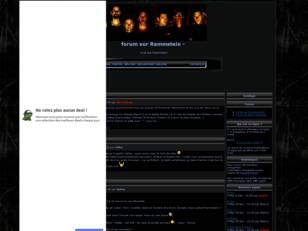 forum sur Rammstein