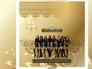 RaNia The First Vietnamese Fansite