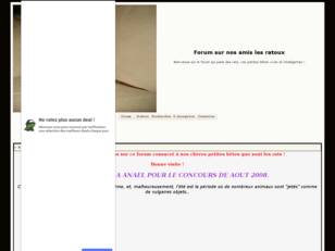 creer un forum : Forum sur nos amis les ratoux