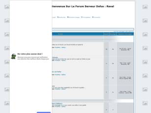 Forum pour Serveur Raval