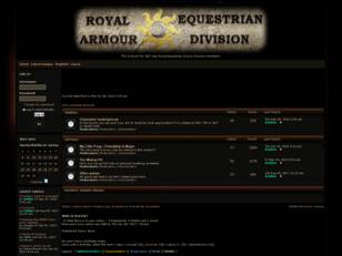 Free forum : Royal Equestrian Armored Division