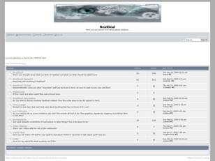 Free forum : RealDeal